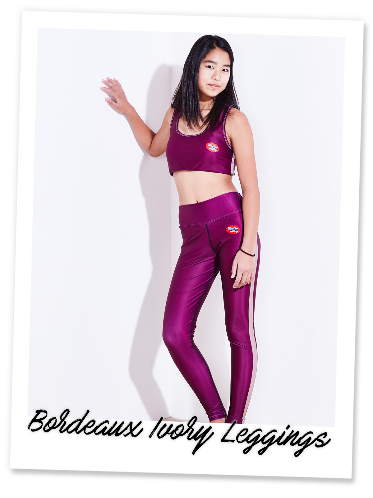 Bordeaux Ivory Leggings (BIL)